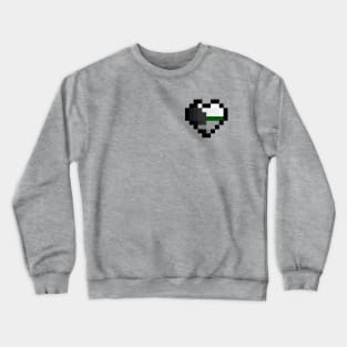 Pixel Heart Demiromantic Crewneck Sweatshirt